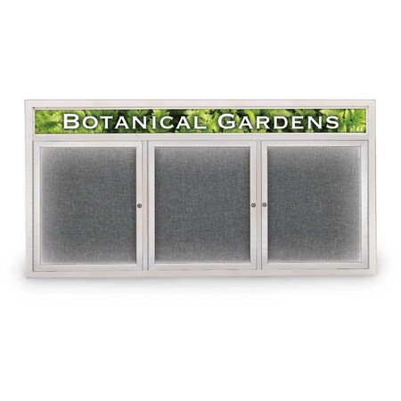 United Visual Products Open Faced Traditional Rounded Corkboard UV644ARC-WHITE-PUMICE